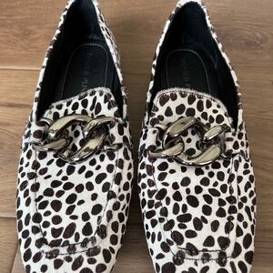 Donald Pliner women’s shoe, size 9, animal print calf hair